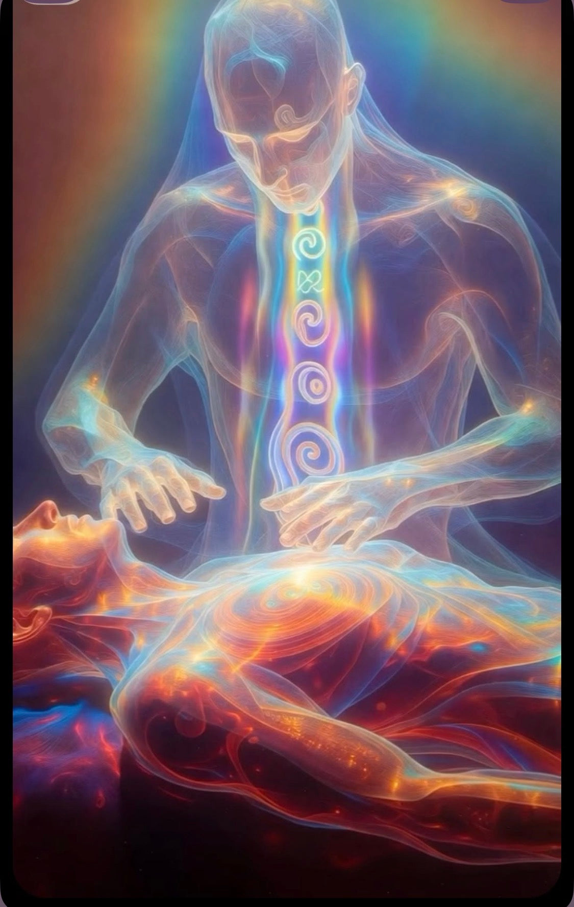 Reki healing session